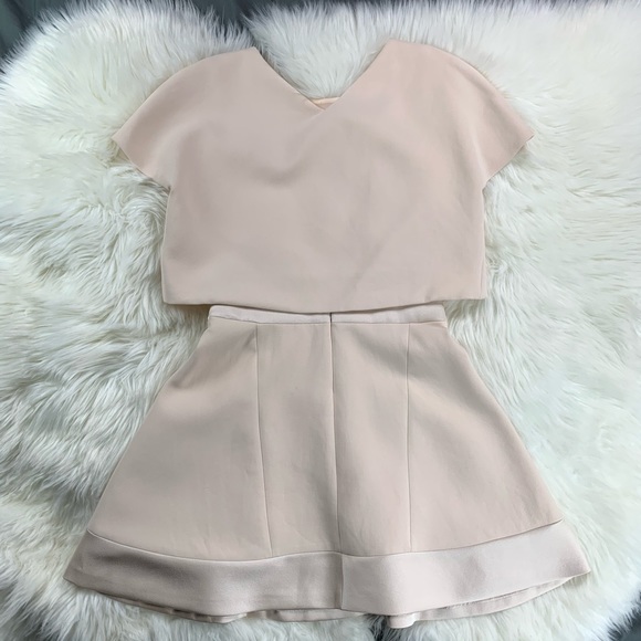 Maje Rimmel Champagne Blush Dress Sz 2 (US M) - Picture 5 of 8